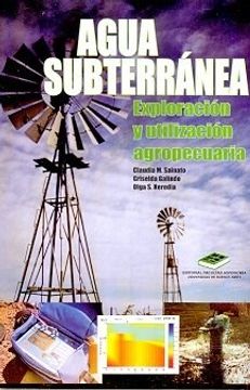 portada Agua Subterranea Exploracion y Utilizacion Agropecuaria