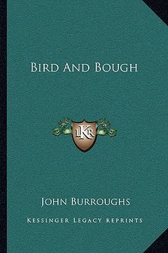 portada bird and bough