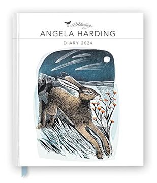 portada Angela Harding 2024 Desk Diary - Week to View, Illustrated on Every Page (en Inglés)