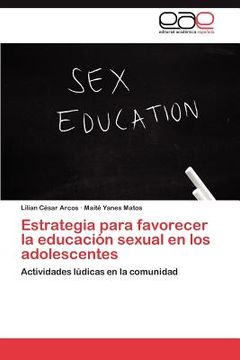 portada estrategia para favorecer la educaci n sexual en los adolescentes