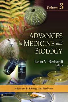 portada advances in medicine and biology, volume 3