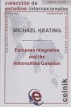 portada European integration and the nationalities question (Estudios Internacionales)