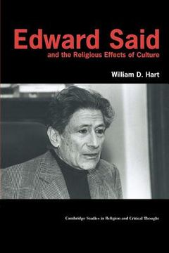 portada Edward Said and the Religious Effects of Culture Paperback (Cambridge Studies in Religion and Critical Thought) (en Inglés)