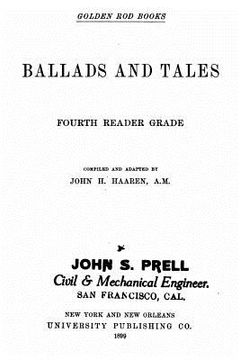 portada Ballads and Tales, Fourth Reader Grade (en Inglés)