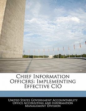 portada chief information officers: implementing effective cio (en Inglés)