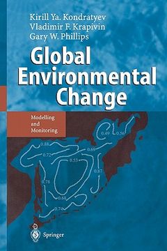 portada global environmental change: modelling and monitoring (en Inglés)