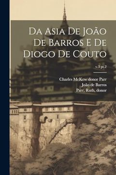 portada Da Asia de João de Barros e de Diogo de Couto; V. 3 Pt. 2 (in Portuguese)