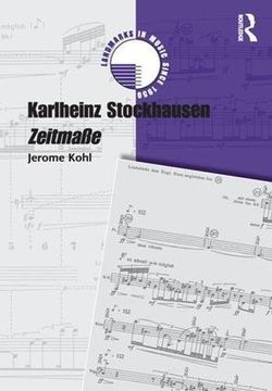 portada Karlheinz Stockhausen: Zeitmaße: Zeitmabe (Landmarks in Music Since 1950)