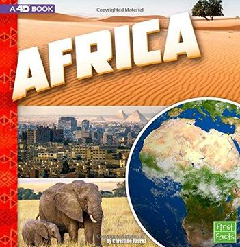 portada Africa: A 4d Book (en Inglés)