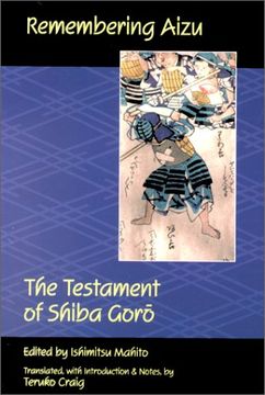 portada Remembering Aizu: The Testament of Shiba Goro 