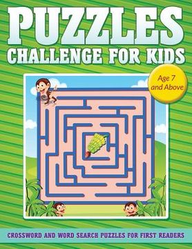 portada Puzzle Challenge for Kids: Crossword and Word Search Puzzles (in English)