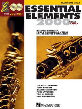 portada essential elements ee2000 clarinet b-flat: french edition (en Inglés)