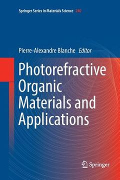 portada Photorefractive Organic Materials and Applications