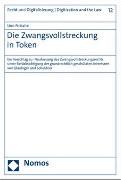 portada Die Zwangsvollstreckung in Token (en Alemán)