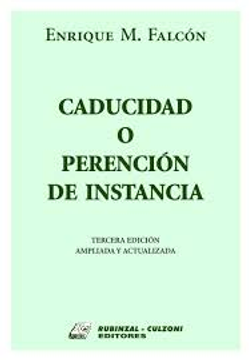 portada Caducidad o perención de instancia (in Spanish)