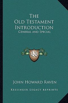 portada the old testament introduction: general and special (in English)