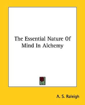 portada the essential nature of mind in alchemy (en Inglés)