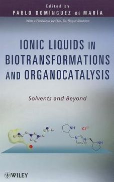 portada ionic liquids in biotransformations and organocatalysis