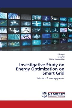 portada Investigative Study on Energy Optimization on Smart Grid (en Inglés)