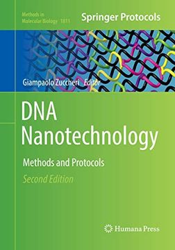 portada DNA Nanotechnology: Methods and Protocols (en Inglés)