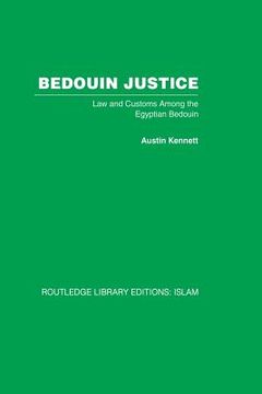 portada bedouin justice: law and custom among the egyptian bedouin (en Inglés)