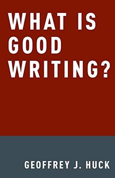 portada What is Good Writing? (in English)