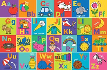 portada Alphabet Kids' Floor Puzzle (en Inglés)