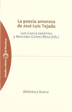 portada La Poesía Amorosa de José Luis Tejada