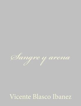 portada Sangre y arena