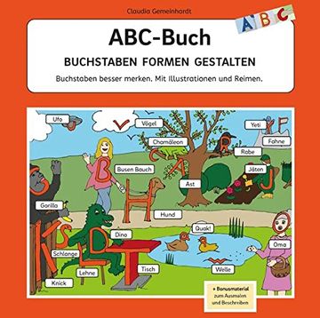 portada Abc - Buch: Buchstaben Formen Gestalten (en Alemán)