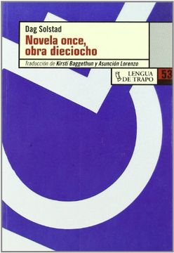 portada Novela Once, Obra Dieciocho (in Spanish)
