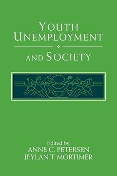 portada Youth Unemployment and Society (en Inglés)