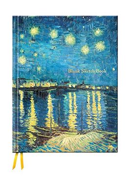 portada Starry Night (Blank Sketch Book) (Luxury Sketch Books) (en Inglés)