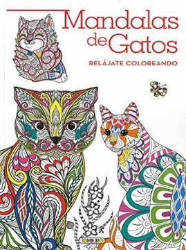 portada Mandalas de Gatos Relajate Coloreando