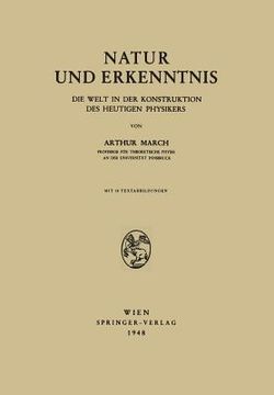 portada Natur Und Erkenntnis: Die Welt in Der Konstruktion Des Heutigen Physikers (in German)