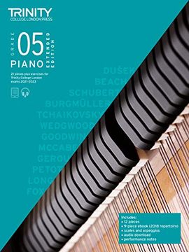 portada Trinity College London Piano Exam Pieces Plus Exercises 2021-2023: Grade 5 - Extended Edition (en Inglés)
