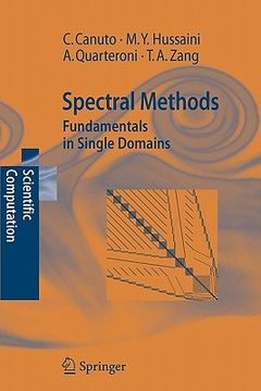 portada spectral methods: fundamentals in single domains (en Inglés)
