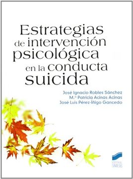 portada Estrategias de Intervencion Psicologica en la Conducta Suicida
