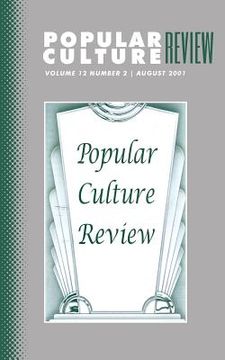 portada Popular Culture Review: Vol. 12, No. 2, August 2001 (en Inglés)
