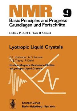 portada nuclear magnetic resonance studies in lyotropic liquid crystals: nuclear magnetic resonance studies in lyotropic liquid crystals (in English)