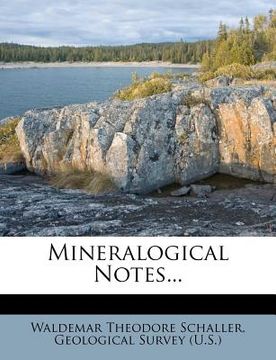 portada mineralogical notes... (en Inglés)