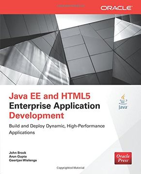 portada Java ee and Html5 Enterprise Application Development (Oracle Press) (en Inglés)