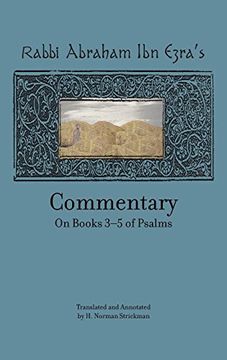 portada Rabbi Abraham ibn Ezra’S Commentary on Books 3-5 of Psalms: Chapters 73-150 (Touro University Press) (en Inglés)