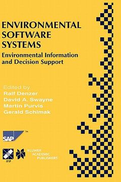 portada environmental software systems: environmental information and decision support (en Inglés)