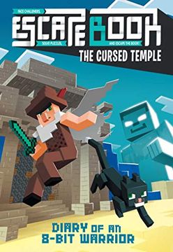 portada Escape Book (Volume 1): The Cursed Temple (Diary of an 8-Bit Warrior) (en Inglés)