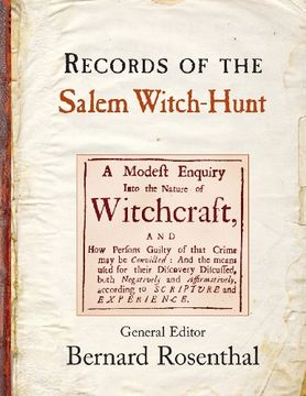 portada Records of the Salem Witch-Hunt 