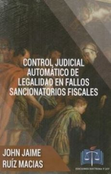 portada Control Judicial Automatico de Legalidad en Fallos Sancionatorios Fiscales