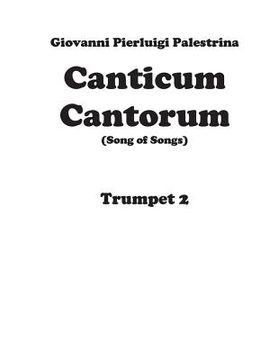 portada Canticum Cantorum - brass quintet - Trumpet 2 (en Inglés)