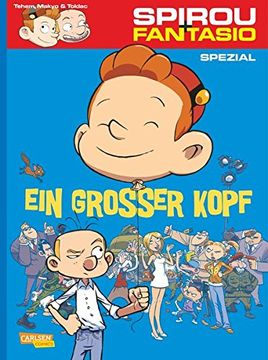 portada Spirou & Fantasio Spezial, Band 20: Ein Großer Kopf (in German)