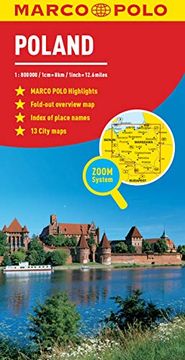 portada Poland Marco Polo map (Marco Polo Maps) (en Inglés)